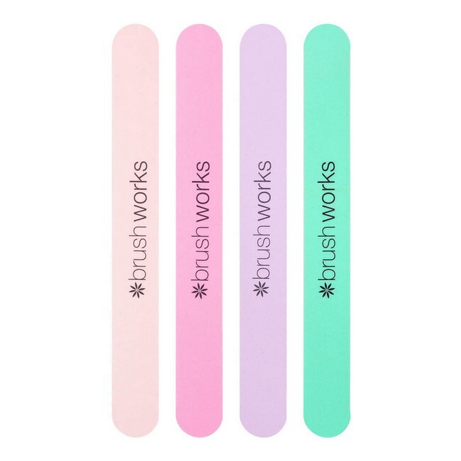 Brushworks Nail Files 4 Stk