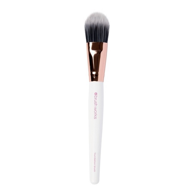 Brushworks Foundation Brush Pink And Gold