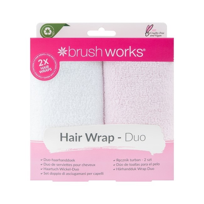Brushworks Hair Wrap 2 Pack
