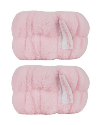 Brushworks   Microfibre Wrist Wash Bands 2 Stk