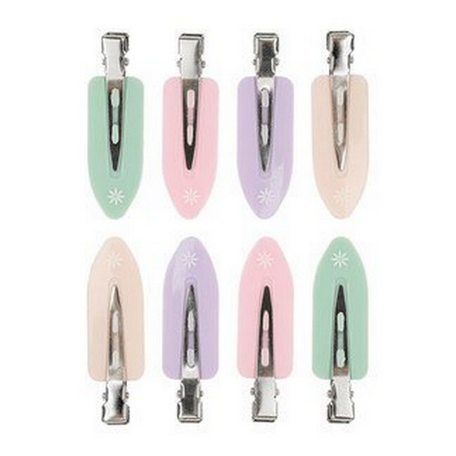 Brushworks No Crease Hair Clips 8 Pak