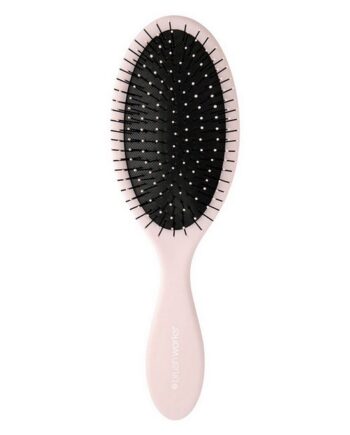 Brushworks   Oval Detangling Hair Brush   Pink