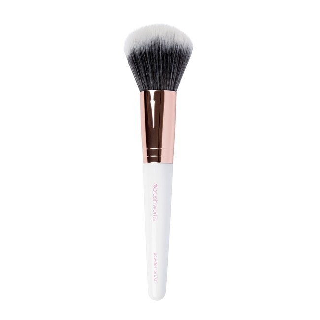 Brushworks Makeup Powder Brush Pink Gold
