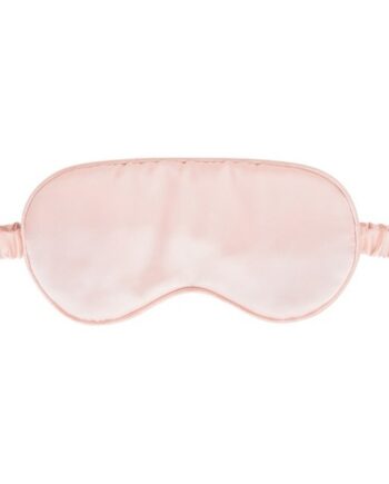 Brushworks   Satin Sleep Mask Pink Sovemaske
