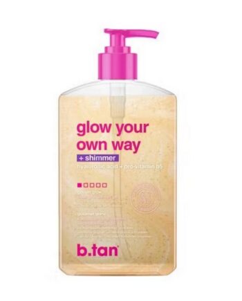 B Tan   Glow Your Own Way Clear Tanning Gel   Shimmer   473 Ml