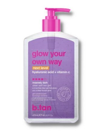 B Tan   Glow Your Own Way Next Level Clear Tanning Gel   473 Ml