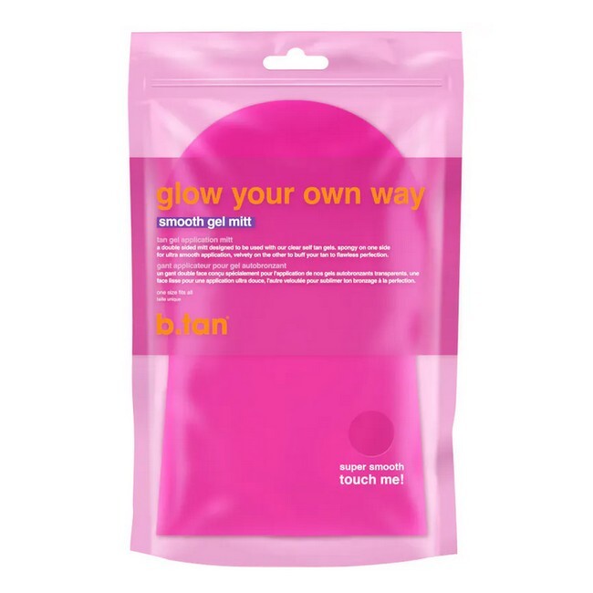 B Tan Glow Your Own Way Glow So Smooth Mitt Selvbruner Handske