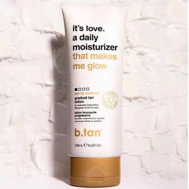 B Tan Its Love A Daily Moisturiser That Makes Me Glow 236 Ml