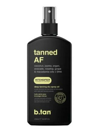B Tan   Tanned Af Intensifier Tanning Oil   236 Ml