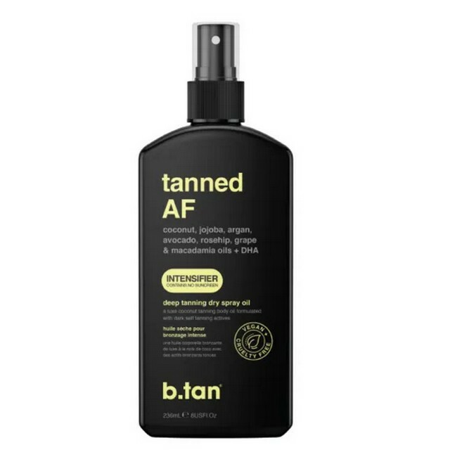 B Tan Tanned Af Intensifier Tanning Oil 236 Ml