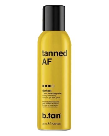 B Tan   Tanned Af One Hour Bronzing Mist   200 Ml