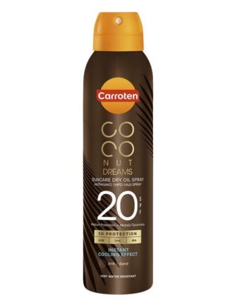 Carroten   Coconut Dream Suncare Dry Oil Spray Spf 20   150 Ml
