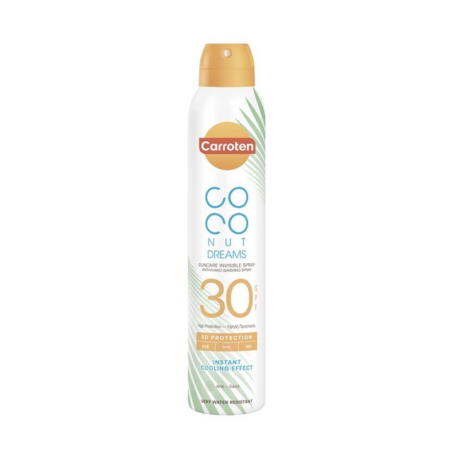 Carroten Coconut Dreams Sunscreen Spray Spf 30 200 Ml