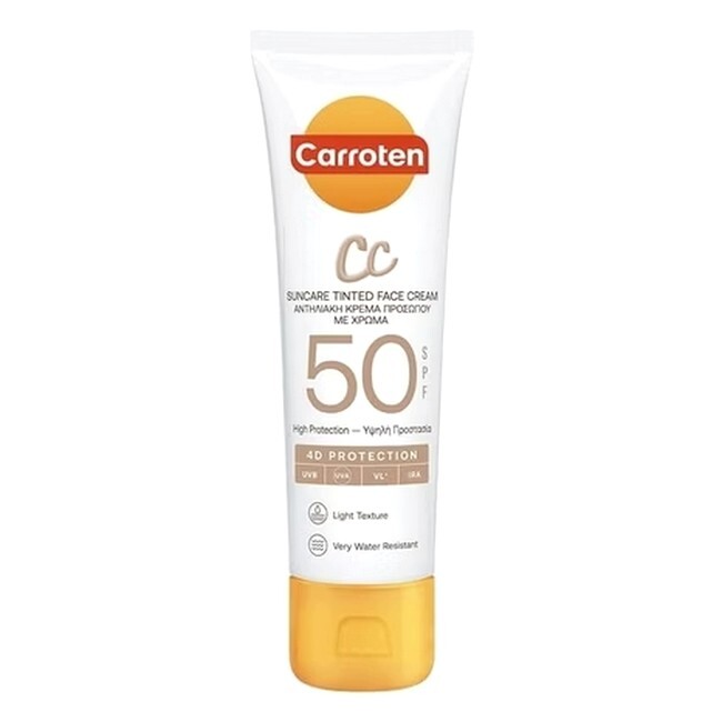 Carroten Face Cc Cream Spf50 50 Ml