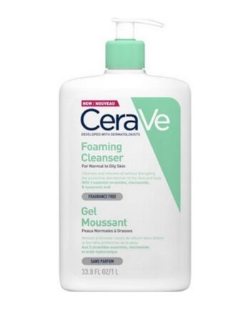 Cerave   Foaming Cleanser Normal To Oily Skin   1000 Ml