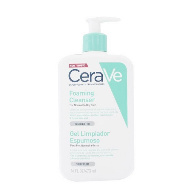 Cerave Foaming Cleanser Normal To Oily Skin 473 Ml