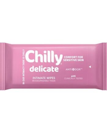 Chilly   Delicate Intimate Hygiene Wipes   12 Stk