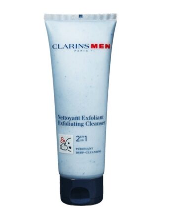 Clarins Men   Exfoliating Cleanser 2 In 1   125 Ml