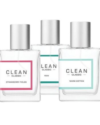 Clean   Perfume Trio Xmas Warm Cotton  Rain   Strawberry Fields   3 X 30 Ml