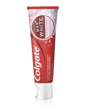 Colgate   Max White Bye Bye Stains Tandpasta   75 Ml