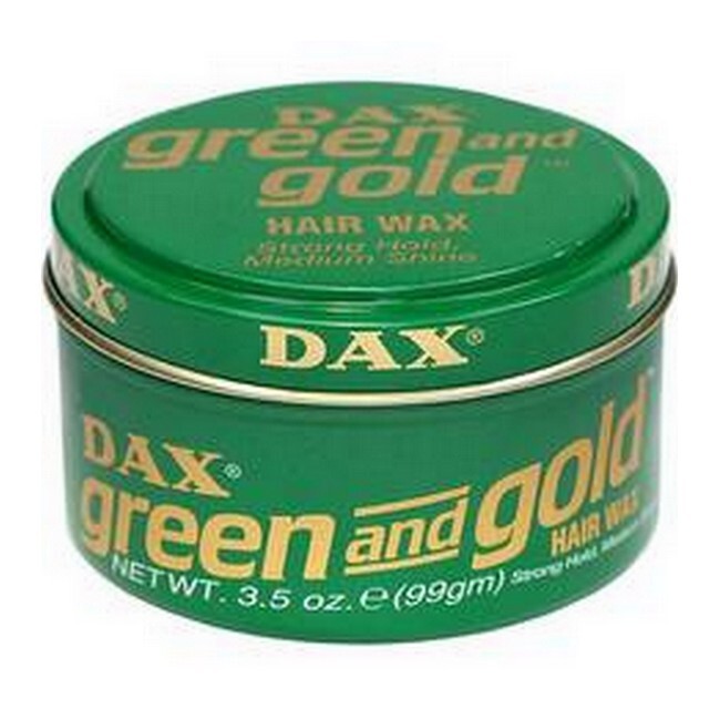 Dax Wax Green Gold Hair Wax Strong Hold