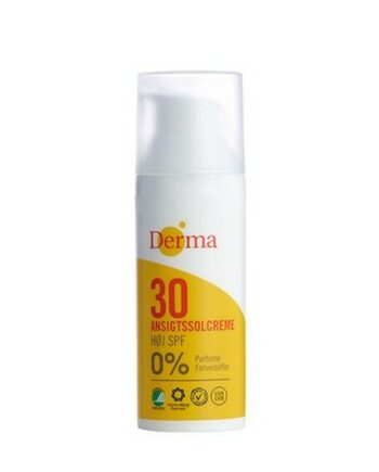 Derma   Ansigtssolcreme Spf 30   50 Ml