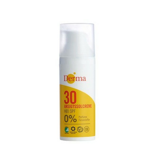 Derma Ansigtssolcreme Spf 30 50 Ml