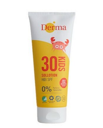 Derma   Kids Sollotion Høj Spf 30   200 Ml