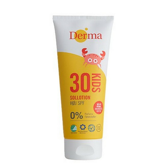 Derma Kids Sollotion Høj Spf 30 200 Ml
