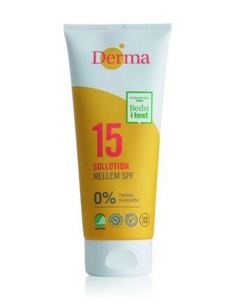 Derma   Sollotion Mellem Spf 15   200 Ml