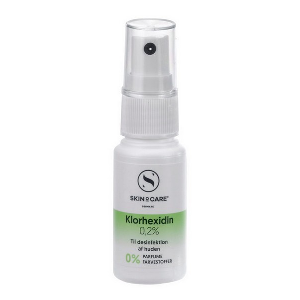 Dermaroller Rens Desinficerende Klorhexidin Spray 30 Ml
