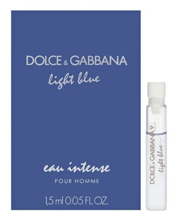 Dolce   Gabbana   Light Blue Eau Intense Pour Homme Sample 1 Ml