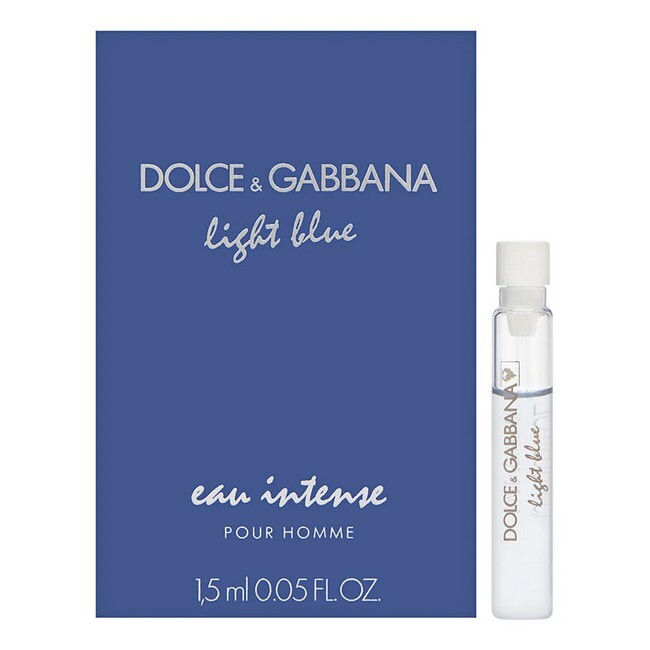 Dolce Gabbana Light Blue Eau Intense Pour Homme Sample 1 Ml