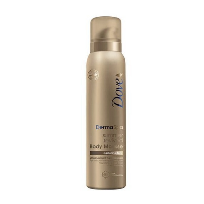 Dove Summer Revived Self Tan Body Mousse Medium To Dark 150 Ml