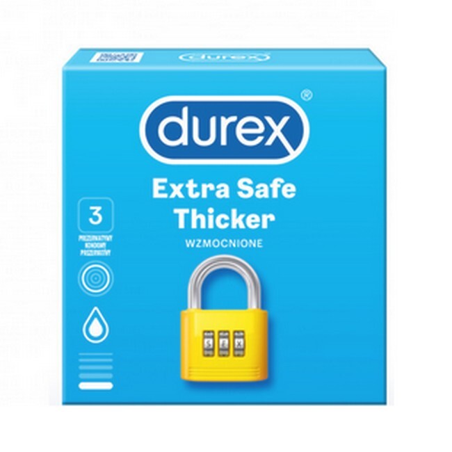 Durex Extra Safe Kondomer 3 Stk