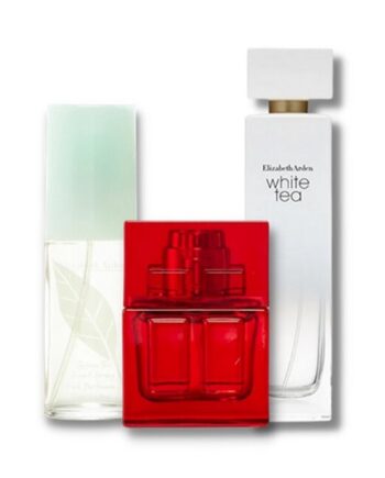 Elizabeth Arden   Perfume Collection   White Tea   Red Door   Green Tea
