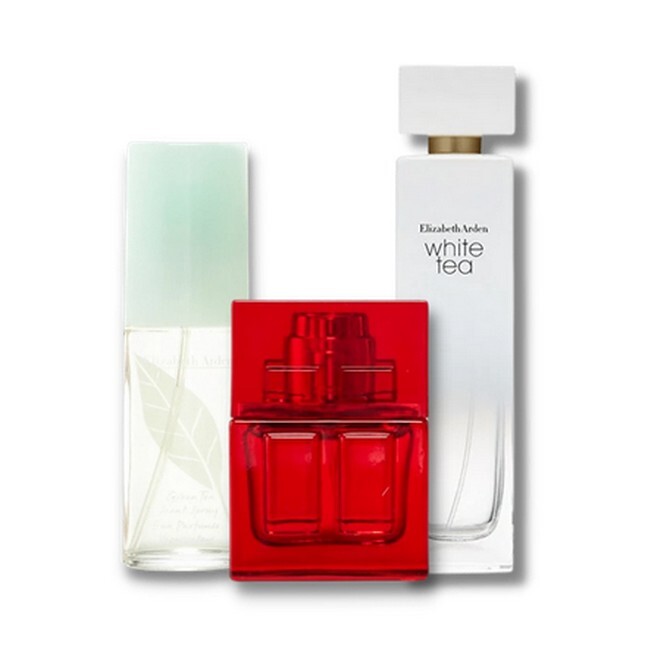 Elizabeth Arden Perfume Collection White Tea Red Door Green Tea