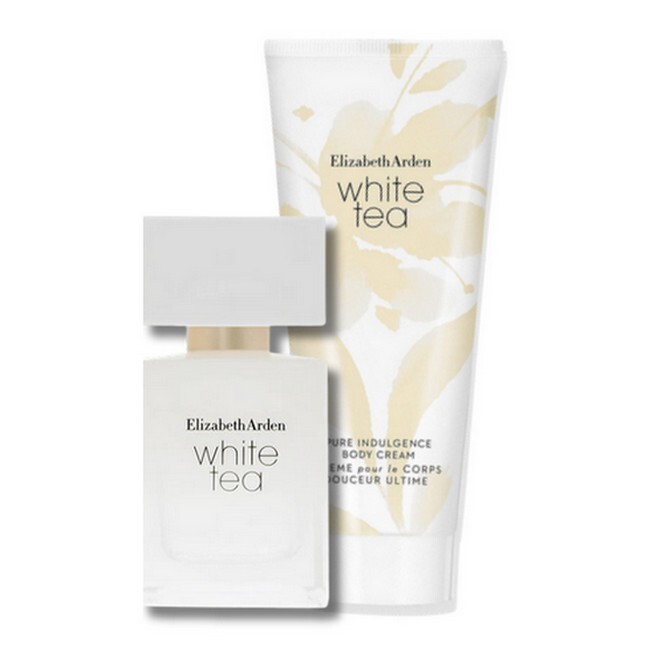 Elizabeth Arden White Tea Gaveæske 100 Ml Edt 100 Ml Body Cream