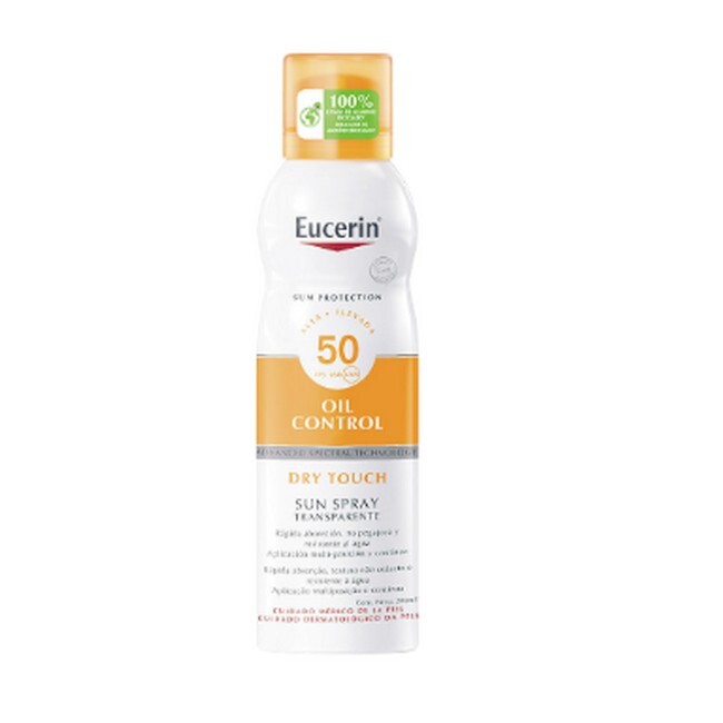 Eucerin Sun Spray Oil Control Dry Touch Spf50 200 Ml