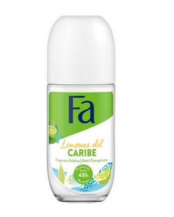 Fa   Caribbean Lemon Deodorant Roll On   50 Ml