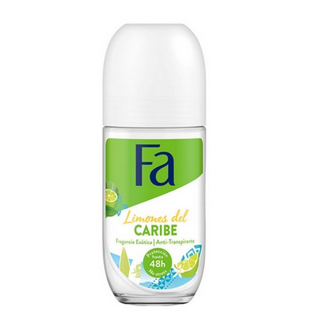 Fa Caribbean Lemon Deodorant Roll On 50 Ml