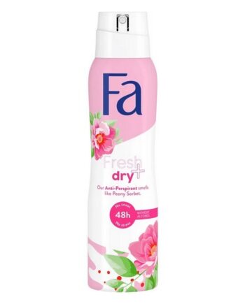 Fa   Peony Fresh   Dry Anti Perspirant Deodorant Spray   150 Ml