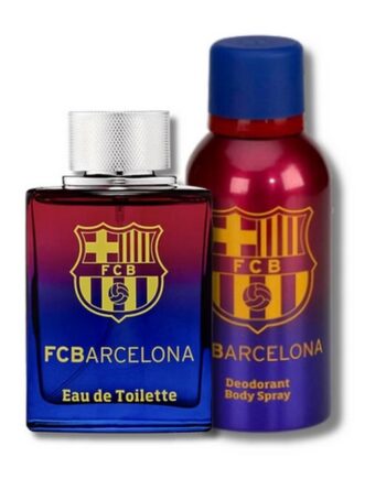 F C  Barcelona   Eau De Toilette 100 Ml   Deodorant Spray 150 Ml