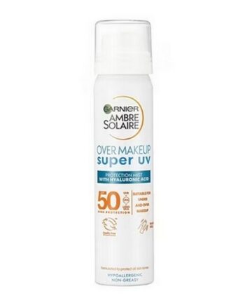 Garnier   Ambre Solaire Sensitive Expert  Face Spray Spf 50 Over Makeup