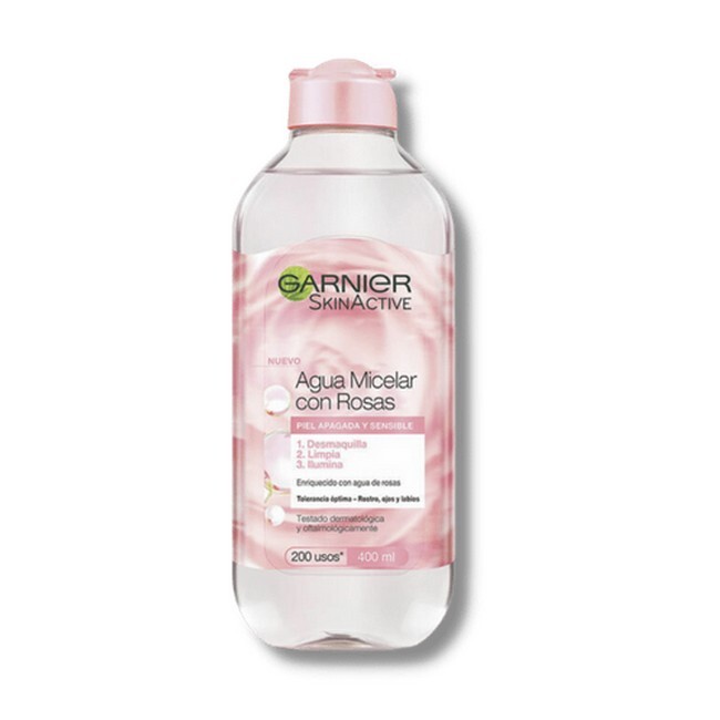 Garnier Skinactive Micellar Rose Water Cleanse Glow 400 Ml