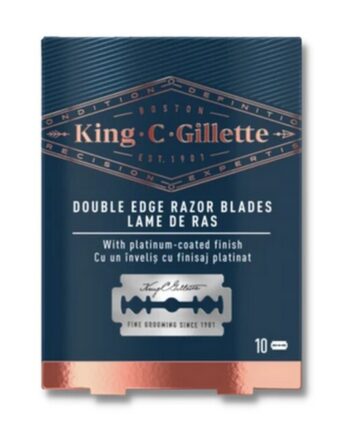Gillette   King C  Barberblade   10 Stk