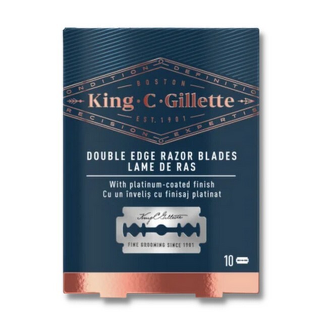 Gillette King C Barberblade 10 Stk