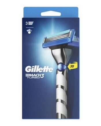 Gillette   Mach3 Turbo Barberskraber   1 Barberblad