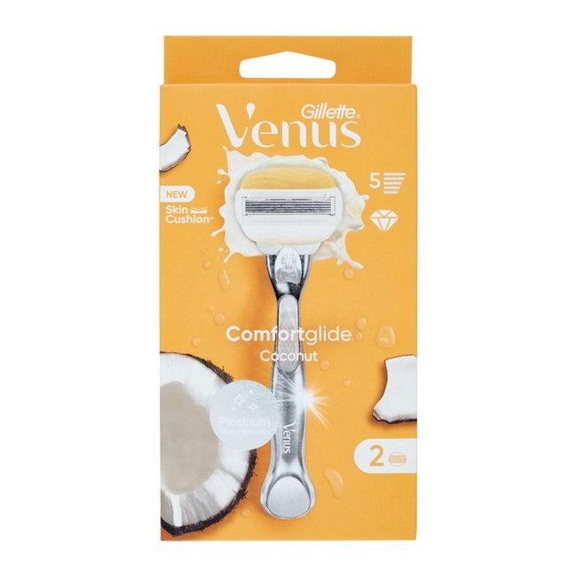 Gillette Venus Coconut Razor 2 Barberblade