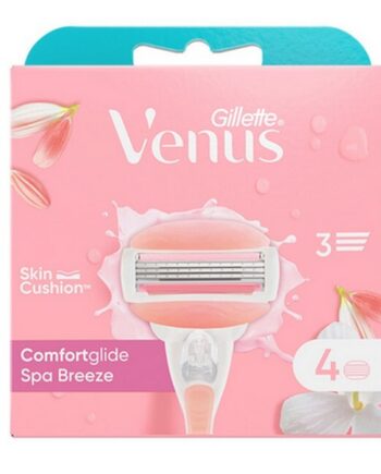 Gillette   Venus Comfortglide Spa Breeze Barberblade 4 Pak